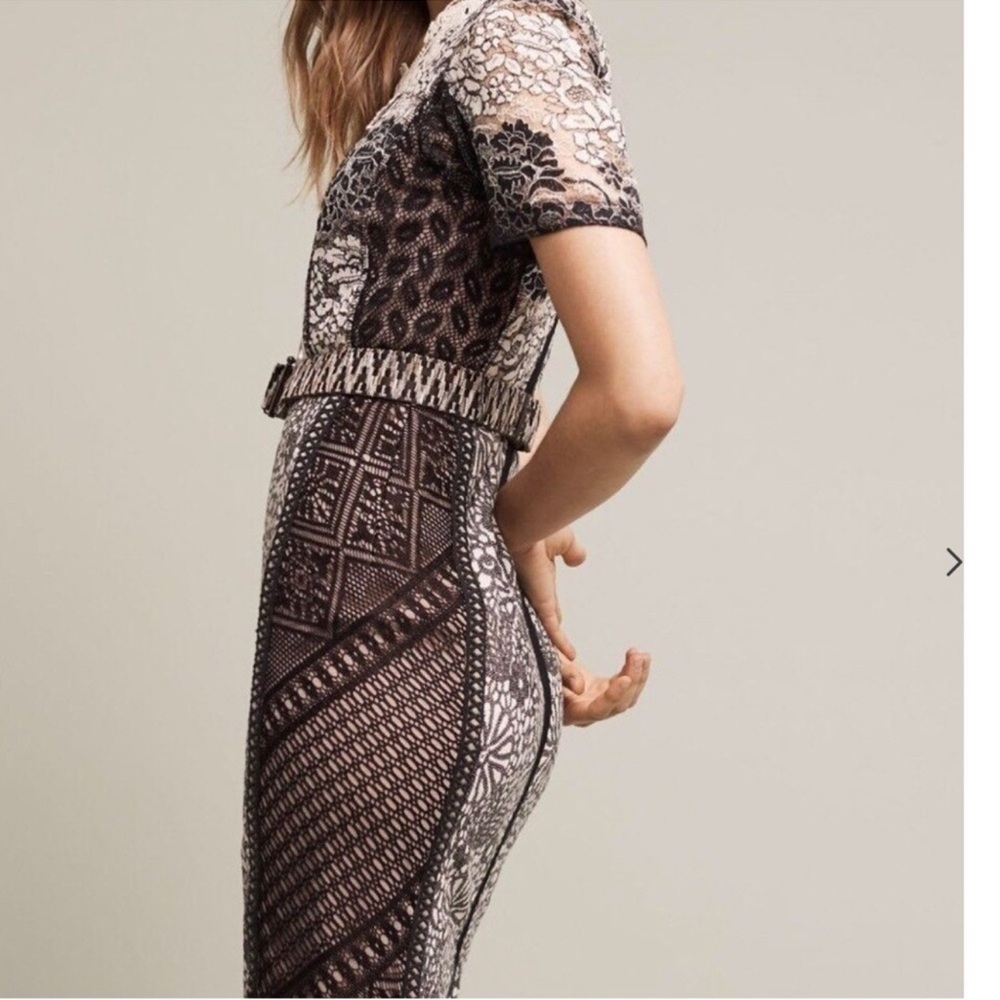 Beguile by Byron Lars Melange Lace Pencil Dress - Picture 7 of 15